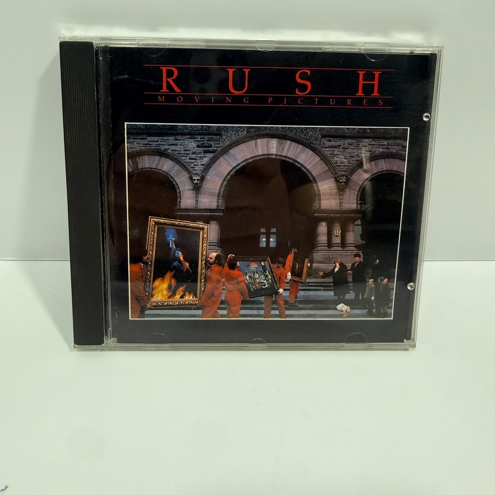 Rush Moving Pictures CD Album Silver 1981 Progressive Rock P2-00048